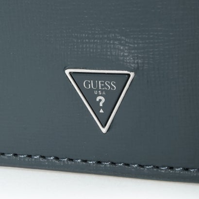 ゲス GUESS CERTOSA SAFFIANO Leather Card Case （TEAL） 財布/小物 カードケース メンズ｜詳細画像