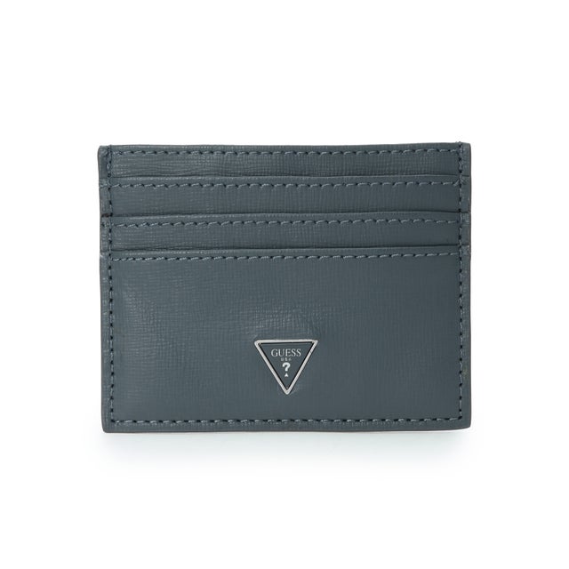 
                    CERTOSA SAFFIANO Leather Card Case （TEAL） 財布/小物 カードケース メンズ