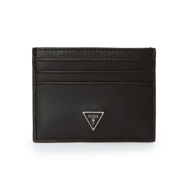 
                    CERTOSA SAFFIANO Leather Card Case （BLA） 財布/小物 カードケース メンズ