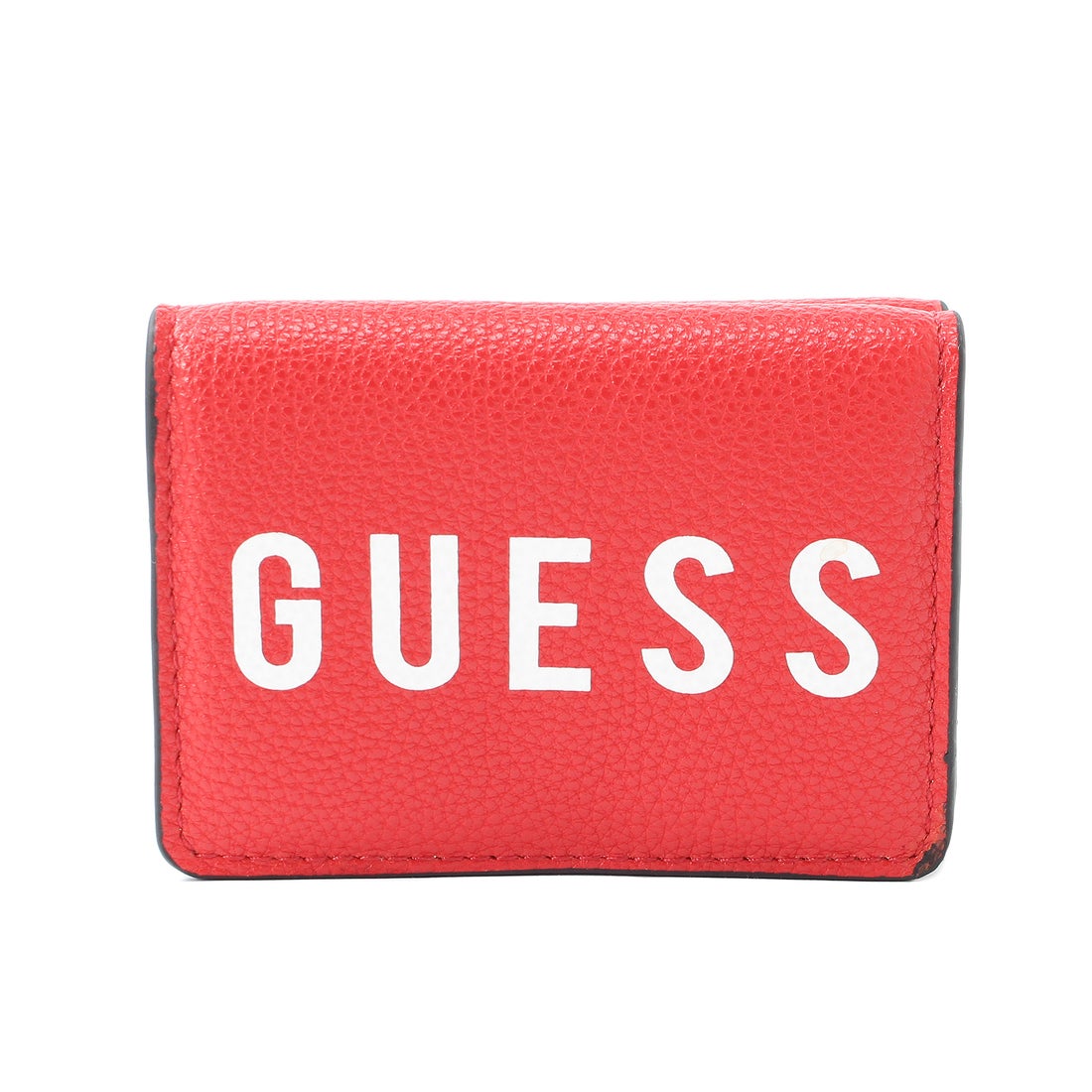 ゲス GUESS LILA MINI WALLET （RED） -waja bazar - 海外ファッション 