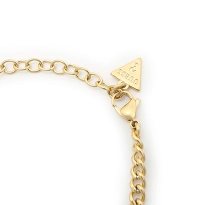 ゲス GUESS A STAR IS BORN Curb Chain Logo & Stars Bracelet （GOLD）｜詳細画像
