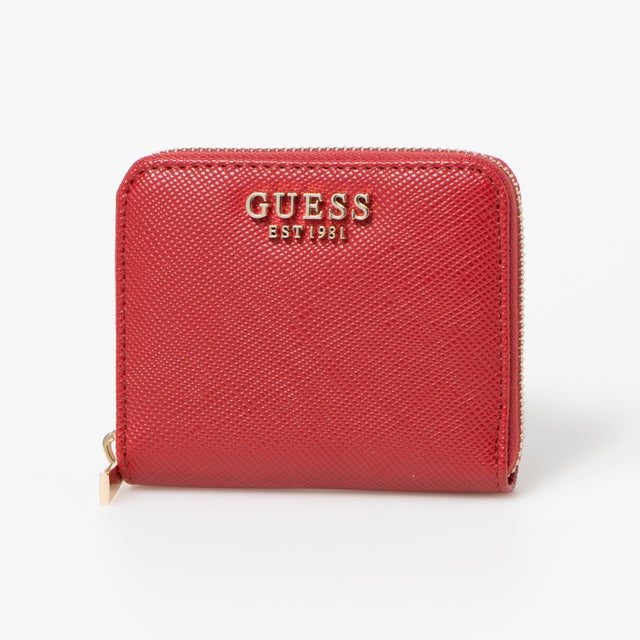 
                    LAUREL Small Zip Around Wallet （RED） 財布 レディース