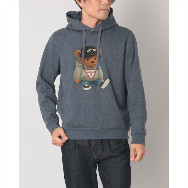 TEDDY Bear Melange Hoodie （H7A9）
