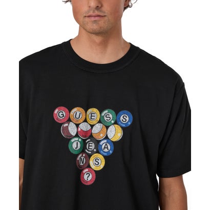 GUESS JEANS Pool Ball Tee （JBLK）｜詳細画像