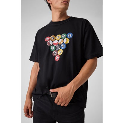 GUESS JEANS Pool Ball Tee （JBLK）｜詳細画像