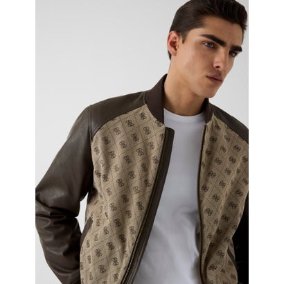 ゲス GUESS MONOGRAM Bomber （FN4K）｜詳細画像