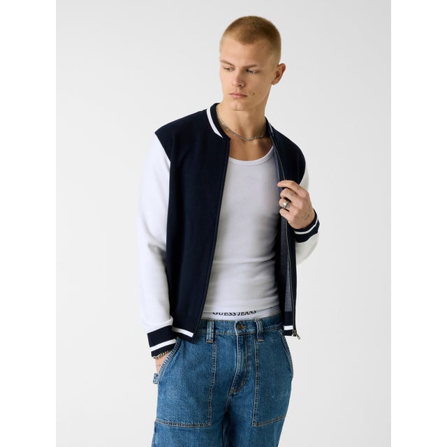 JEANS Jacquard Star Bomber （A71W）