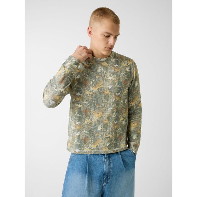MENS Waffle LS Tee （FMEM）