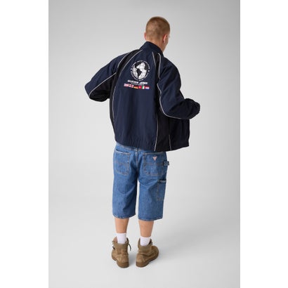 GUESS JEANS Crinkle Nylon Track Jacket （A71W）｜詳細画像