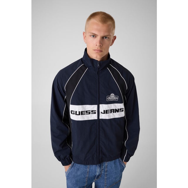 JEANS Crinkle Nylon Track Jacket （A71W）