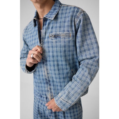 ゲス GUESS GUESS JEANS Lasered Plaid Detroit Jacket （GLRP）｜詳細画像
