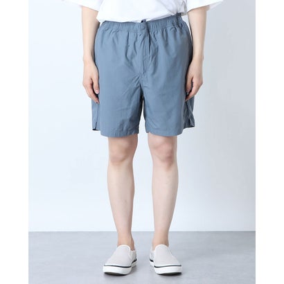 ゲス GUESS Logo Nylon Shorts （LIGHT BLUE）｜詳細画像