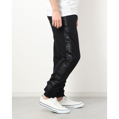 ゲス GUESS Logo Tape Jogger Pants （JBLK）｜詳細画像