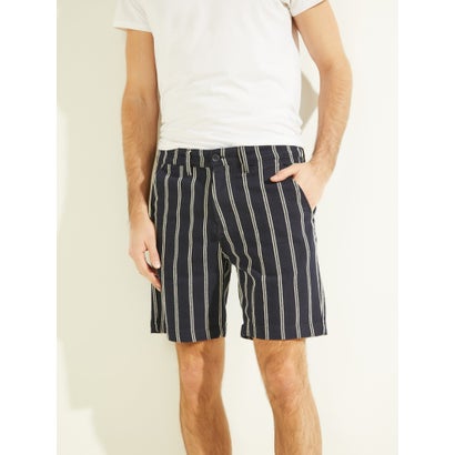 ゲス GUESS Daniel Striped Traveler Shorts （F73J）｜詳細画像