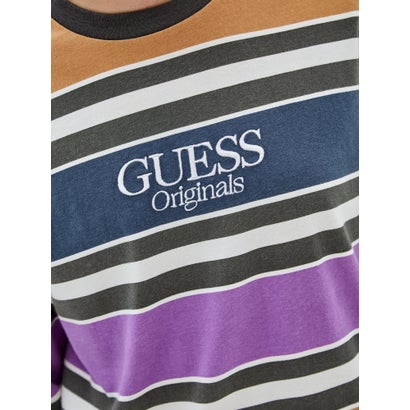 ゲス GUESS Originals Block Striped Tee （F0E1） Tシャツ｜詳細画像