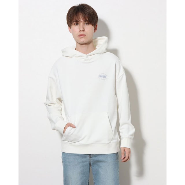 
                    Downtown Embroidered Snap Hoodie （IVY） パーカー