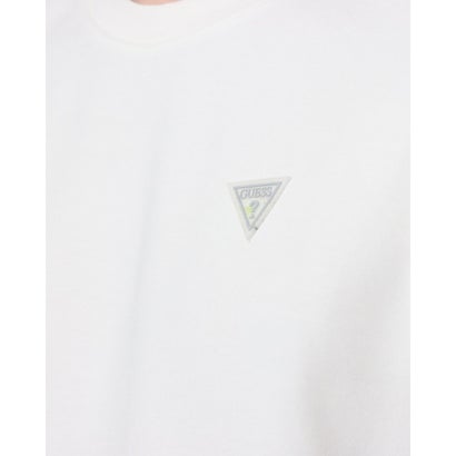 ゲス GUESS Mini Triangle Logo Sweatshirt （WHT）｜詳細画像
