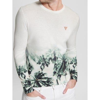 ゲス GUESS Tyson Bleach Printed Sweater （P87Y）｜詳細画像