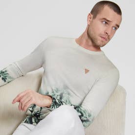 Tyson Bleach Printed Sweater （P87Y）