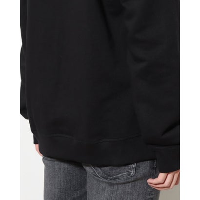 ゲス GUESS Logo Beau Hoodie Sweatshirt （JBLK）｜詳細画像