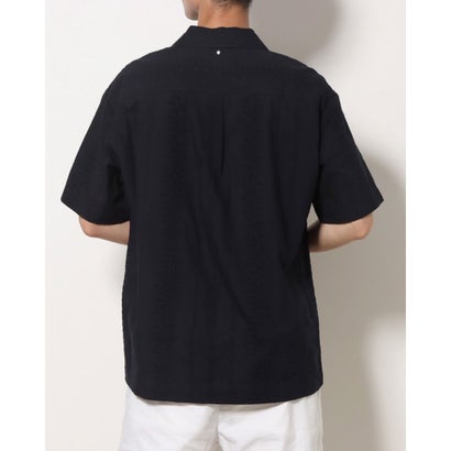 ゲス GUESS Embroidered S/S Shirt （NVY）｜詳細画像