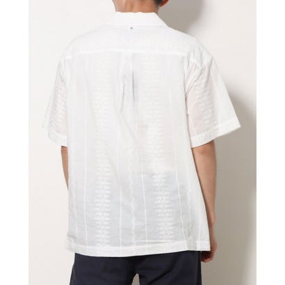 ゲス GUESS Embroidered S/S Shirt （WHT）｜詳細画像