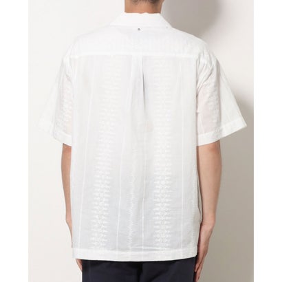 ゲス GUESS Embroidered S/S Shirt （WHT）｜詳細画像