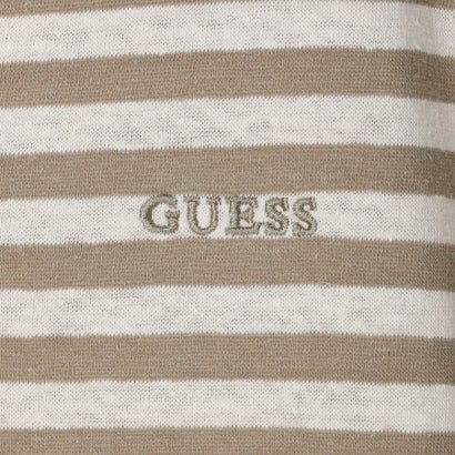 ゲス GUESS Embro Striped Polo （S11H）｜詳細画像