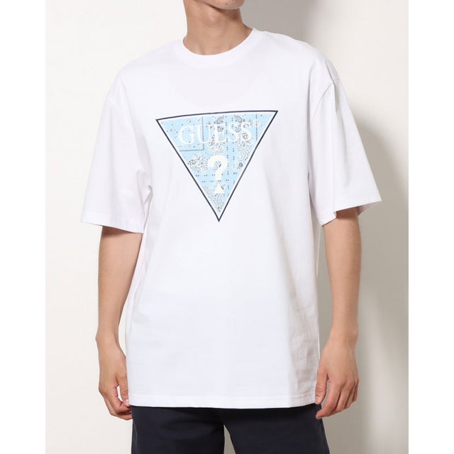 
                    Paisley Triangle Tee （WHT） Tシャツ