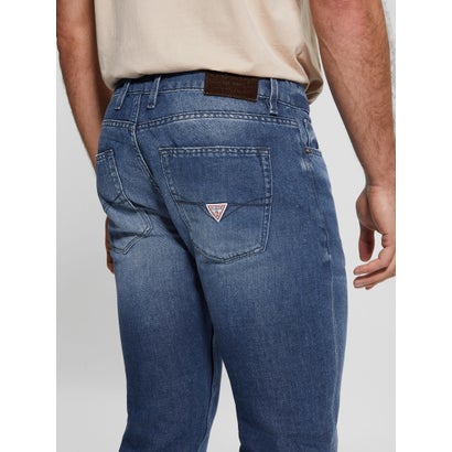 ゲス GUESS Eco Angels Linen-Blend Straight Jeans （TNGI） デニムパンツ ジーンズ｜詳細画像