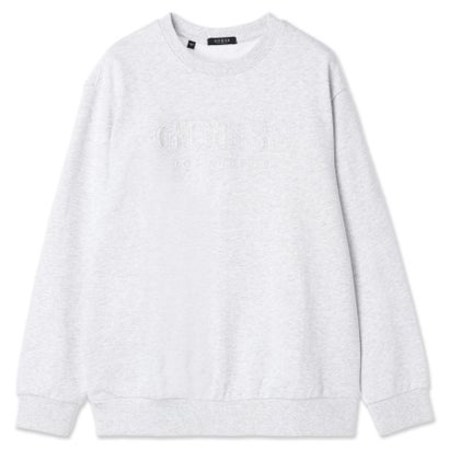ゲス GUESS Logo Sweatshirt （LGY） トップス スウェット｜詳細画像
