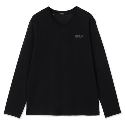 ゲス GUESS Mini Logo V-Tee （BLK） Tシャツ｜詳細画像