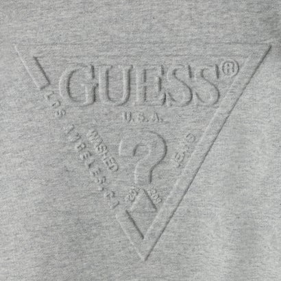 ゲス GUESS Triangle Logo Sweatshirt （BLK） トップス スウェット｜詳細画像