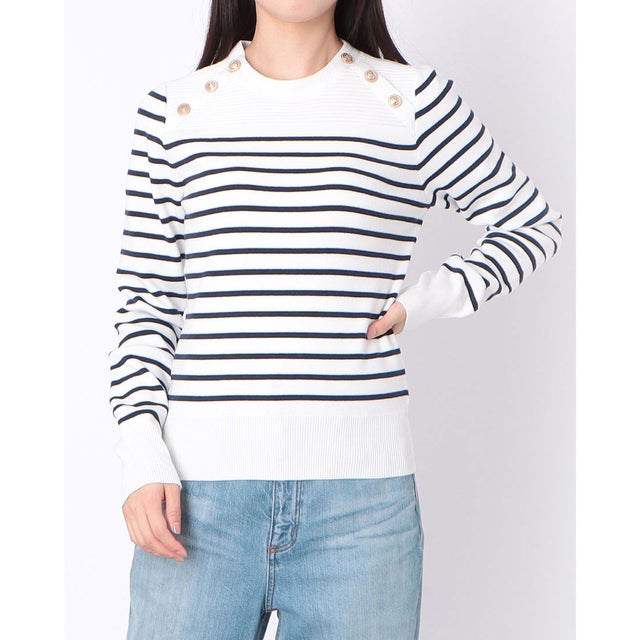 Long Sleeves Crew Neck Helen Sweater （S00J）