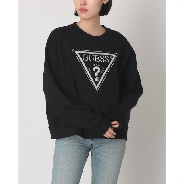 TRIANGLE Glitter Sweatshirt （JBLK）