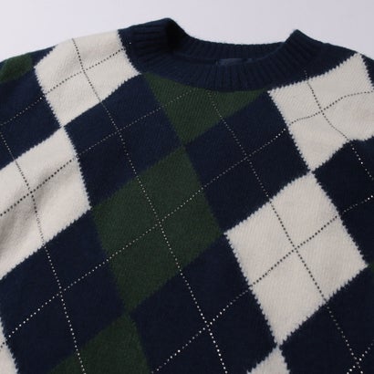 GRACIE Argyle Sweater （F5YX）｜詳細画像