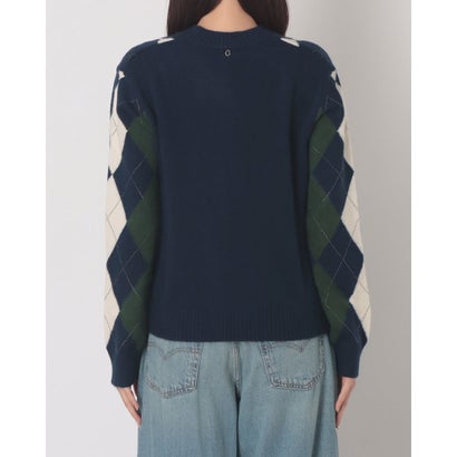 GRACIE Argyle Sweater （F5YX）｜詳細画像
