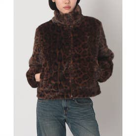 WOMENS Faux Fur Jacket （BRN）