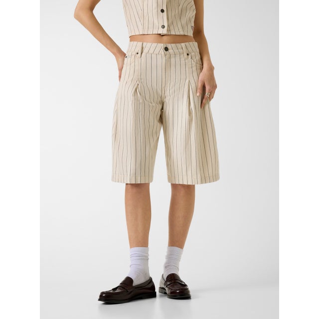 JEANS Pleated Bermuda （GHCK）