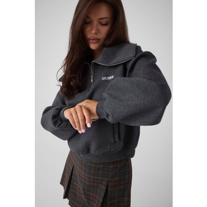 ゲス GUESS HALF Zip Scuba Sweatshirt （CHD）｜詳細画像