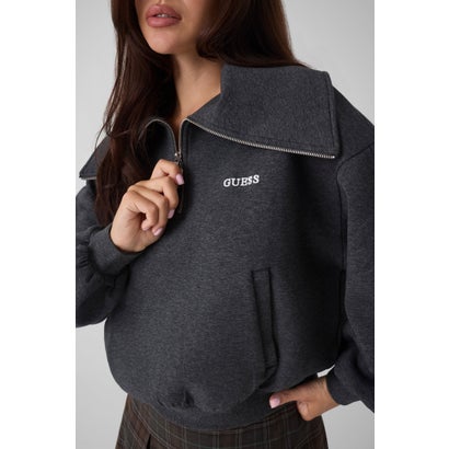 ゲス GUESS HALF Zip Scuba Sweatshirt （CHD）｜詳細画像