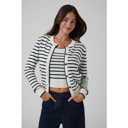 ゲス GUESS CONEY Striped Cardigan （SM71）｜詳細画像