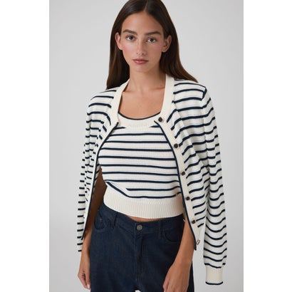 ゲス GUESS CONEY Striped Cardigan （SM71）｜詳細画像