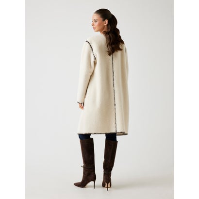 ゲス GUESS MIA Faux Fur Coat （F0D9）｜詳細画像