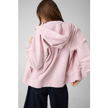 GUESS JEANS Rhinestone Zip Hoodie （A62H）｜詳細画像