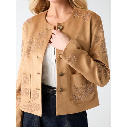 OCEANE Suede Beaded Jacket （F14R）｜詳細画像