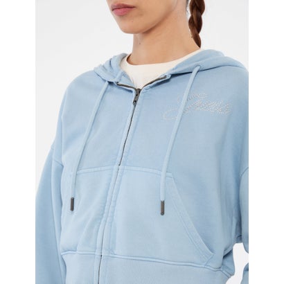 GUESS Originals Rhinestone Crop Hoodie （F74O）｜詳細画像