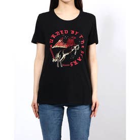 SS BURNED BY THE STARS TEE （JET BLACK）