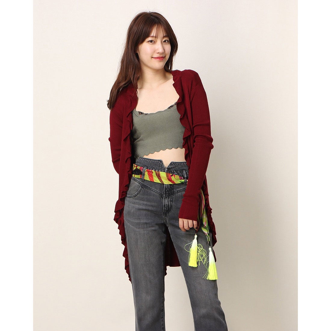 ゲス GUESS Jessa Sweater Cardigan （TRNR） -waja bazar - 海外ファッションブランド通販サイト【公式】