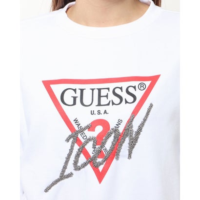 ゲス GUESS Icon Triangle Logo Sweatshirt （G011）｜詳細画像